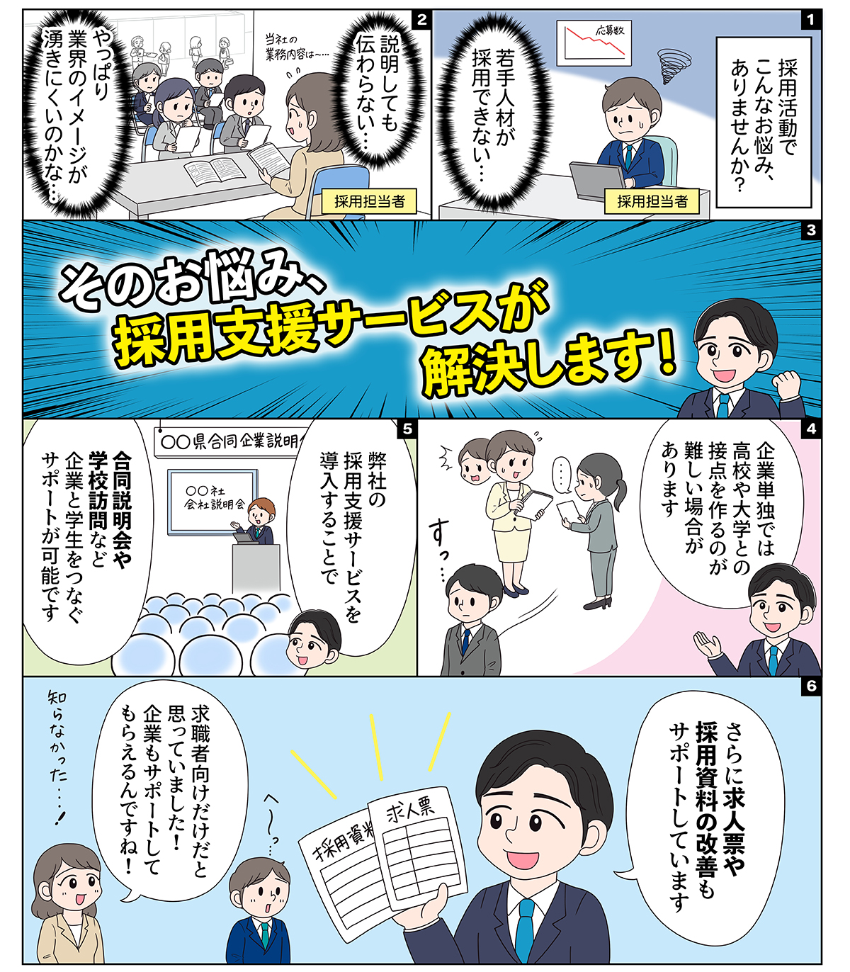 サービス紹介マンガサンプル01